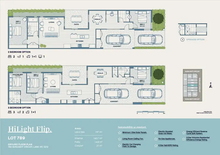 Floorplan of Homely townhouse listing, 789 Sunlight Circuit, Lara VIC 3212