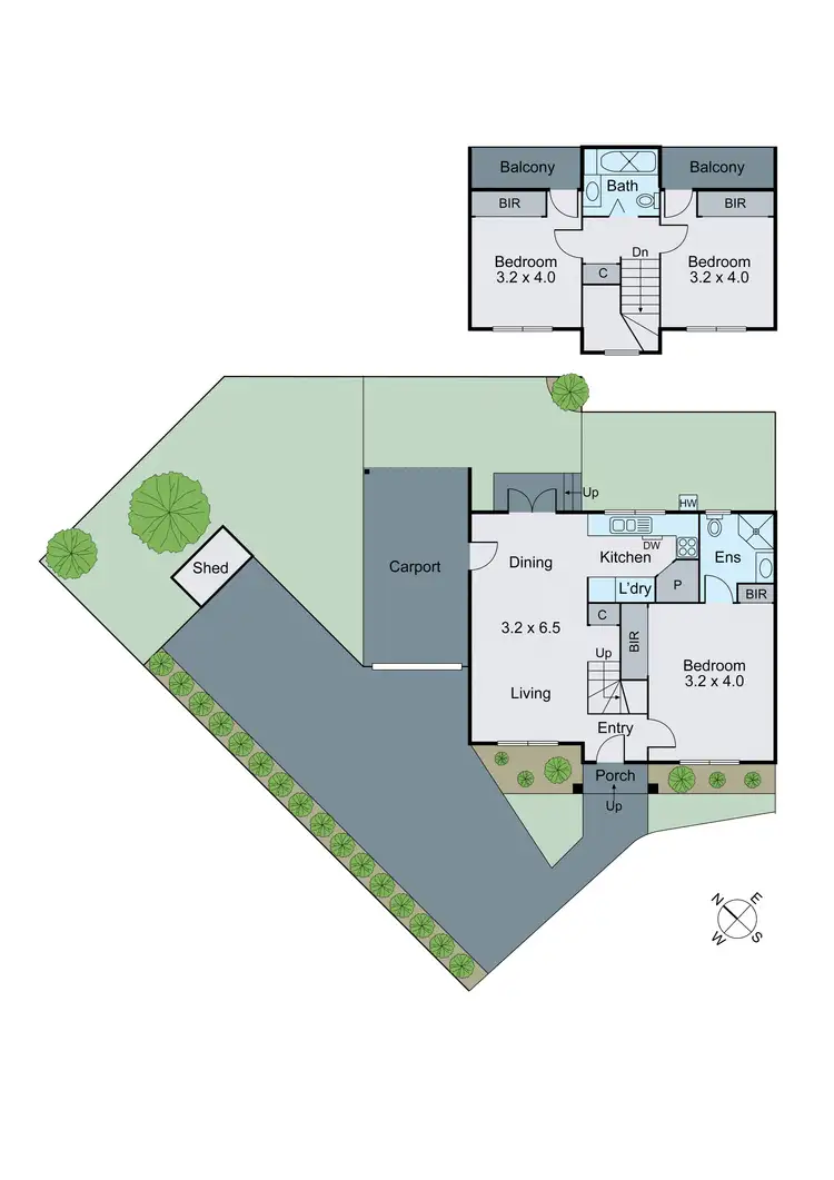 Floorplan of Homely house listing, 21 Gateway Close, Chadstone VIC 3148