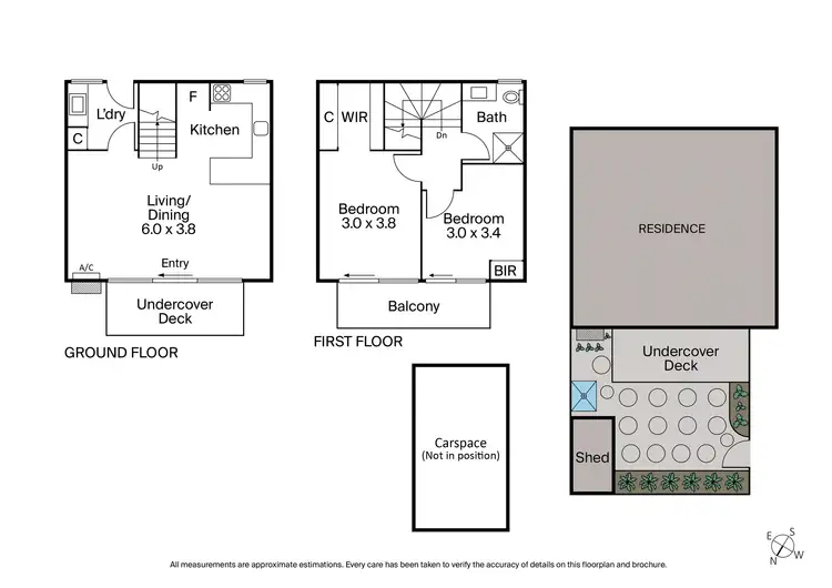 Floorplan of Homely unit listing, 2/12-14 Hurst Street, Ocean Grove VIC 3226