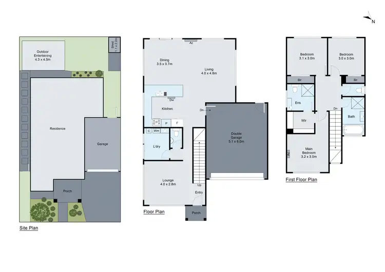 Floorplan of Homely house listing, 97 Moondarra Drive, Berwick VIC 3806