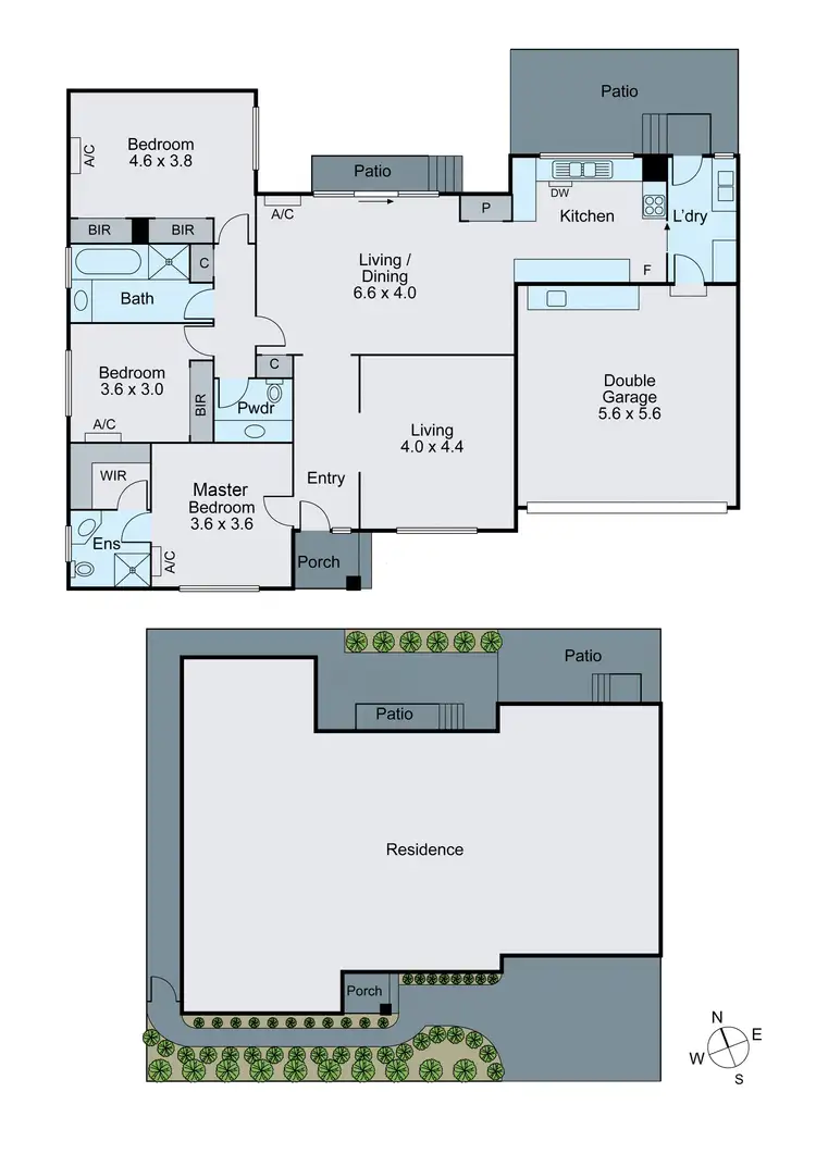 Floorplan of Homely unit listing, 2/14 Inga Street, Oakleigh East VIC 3166