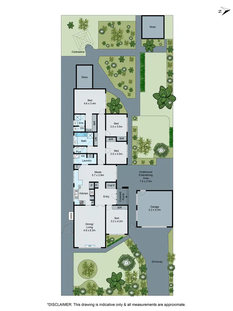Floorplan of Homely house listing, 23 Murdo Road, Clayton VIC 3168
