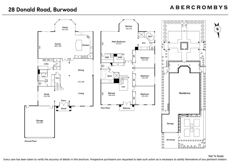 Floorplan of Homely house listing, 28 Donald Road, Burwood VIC 3125