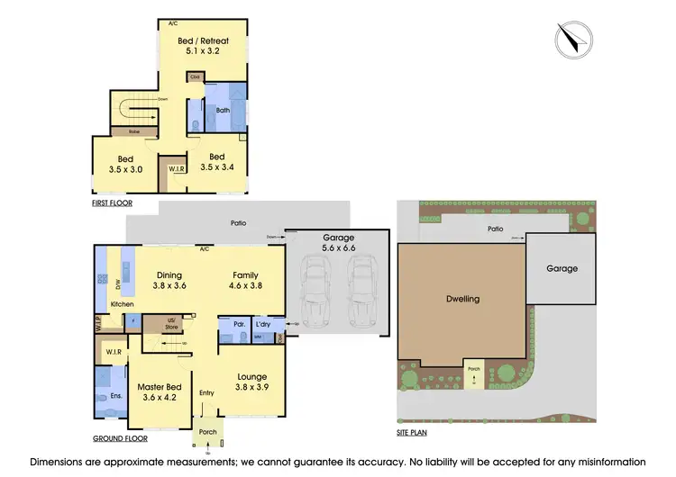 Floorplan of Homely townhouse listing, 22A Ross Street, Doncaster East VIC 3109