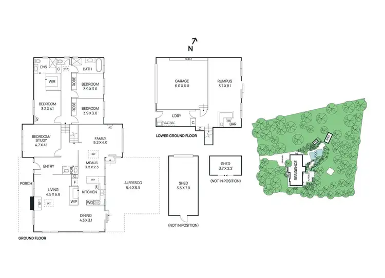 Floorplan of Homely house listing, 35 Kruses Road, North Warrandyte VIC 3113