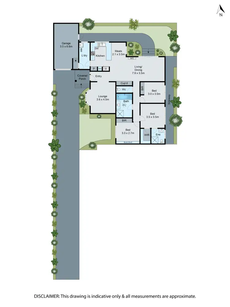 Floorplan of Homely unit listing, 2/3 Kemp Avenue, Mount Waverley VIC 3149