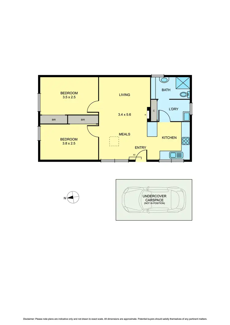Floorplan of Homely unit listing, 6/662-664 Mitcham Road, Vermont VIC 3133