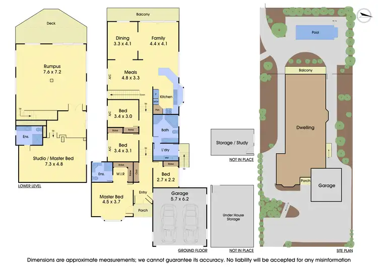 Floorplan of Homely house listing, 34 Clontarf Crescent, Templestowe VIC 3106