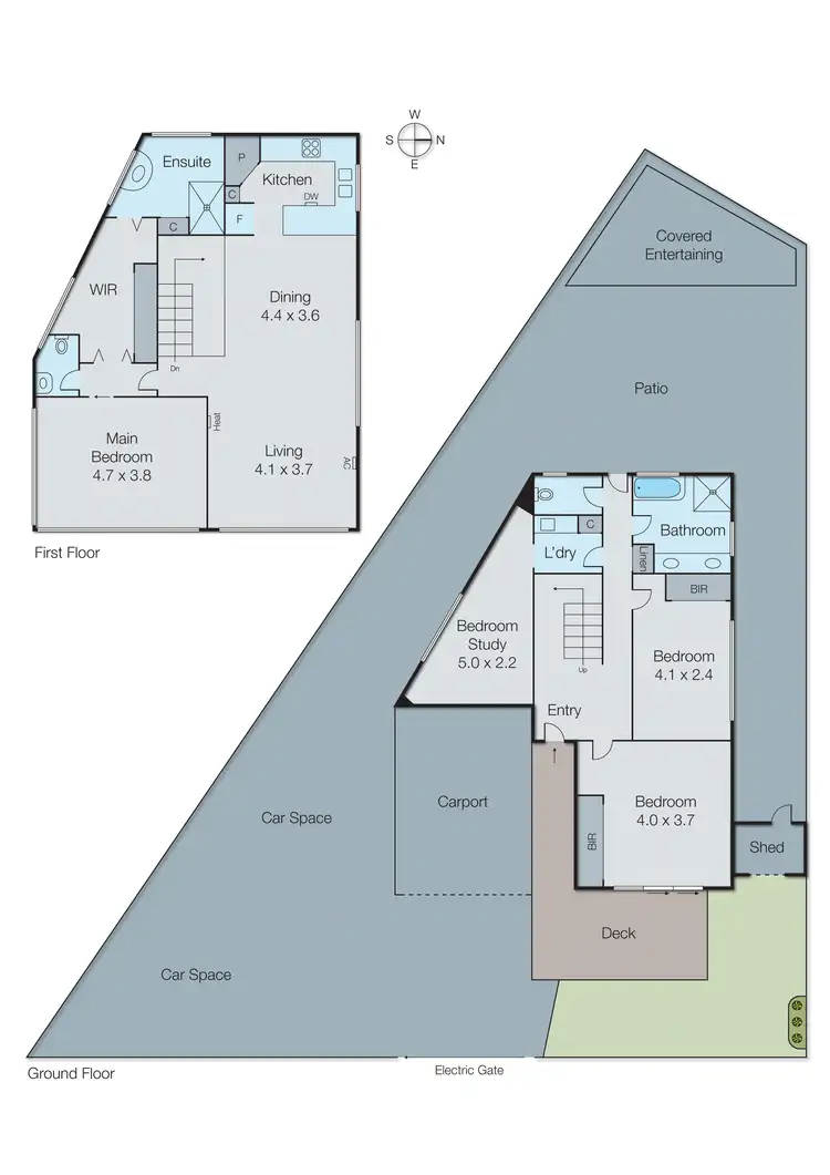 Floorplan of Homely house listing, 5 Warrigal Road, Mentone VIC 3194