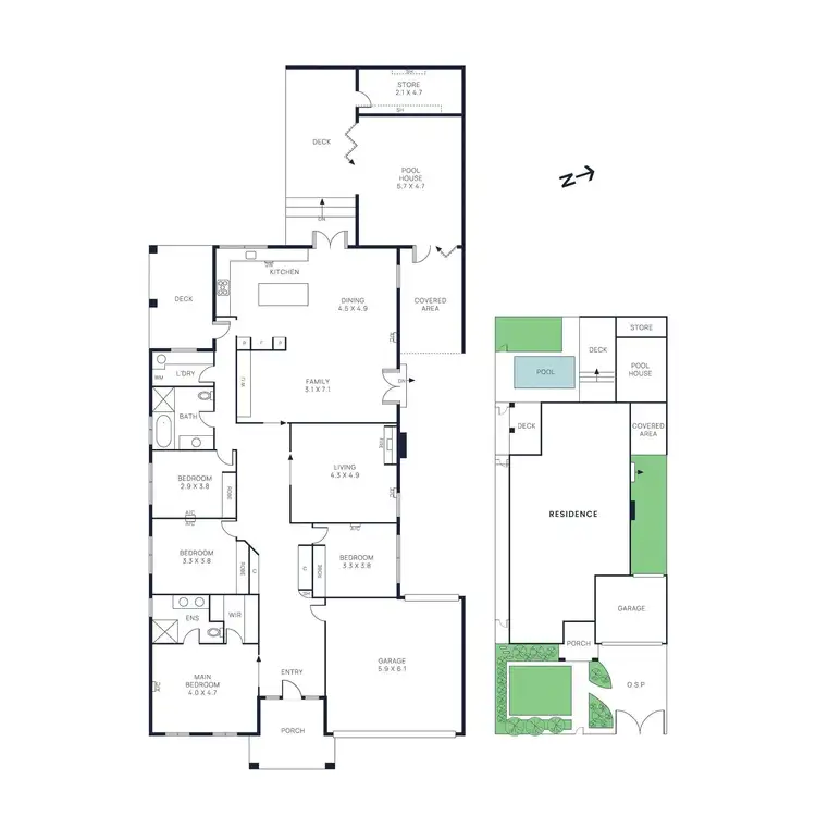 Floorplan of Homely house listing, 11 Rica Street, Moorabbin VIC 3189