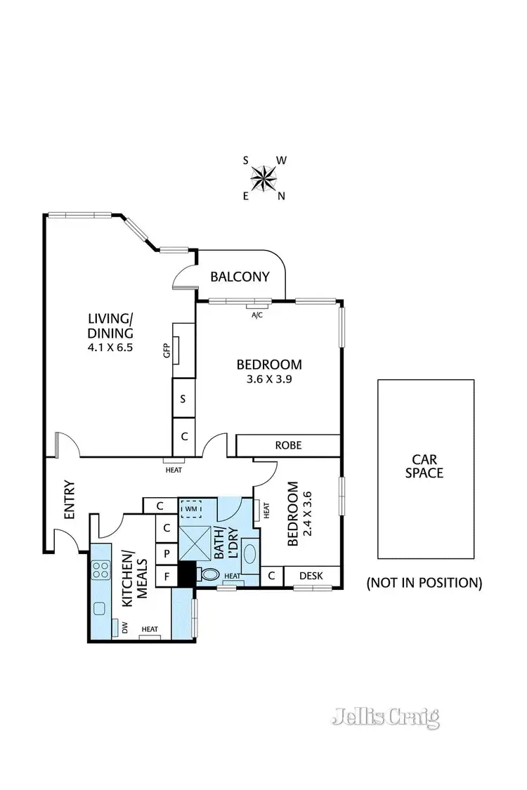 Floorplan of Homely unit listing, 5/246 Albert Street, East Melbourne VIC 3002