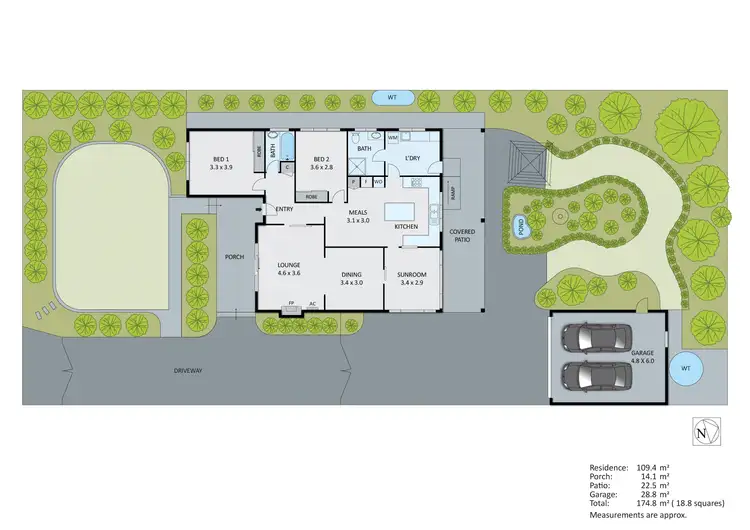 Floorplan of Homely house listing, 19 Tular Avenue, Oakleigh South VIC 3167