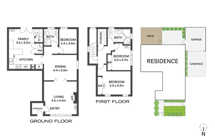 Floorplan of Homely house listing, 204 Glen Eira Road, Elsternwick VIC 3185
