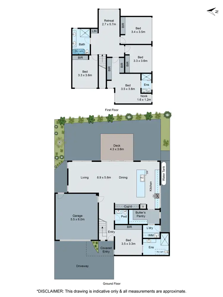 Floorplan of Homely townhouse listing, 24A Elata Street, Oakleigh South VIC 3167