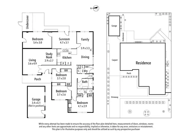Floorplan of Homely house listing, 66 Martin Street, Heidelberg VIC 3084