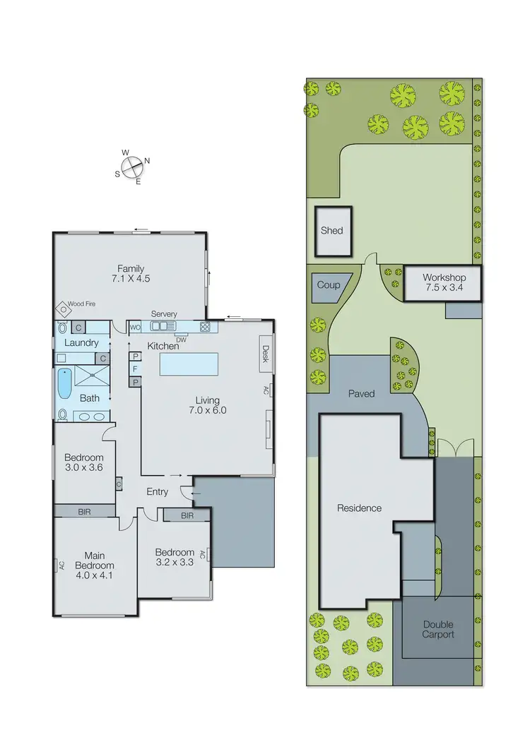 Floorplan of Homely house listing, 15 Craigmore Avenue, Mentone VIC 3194