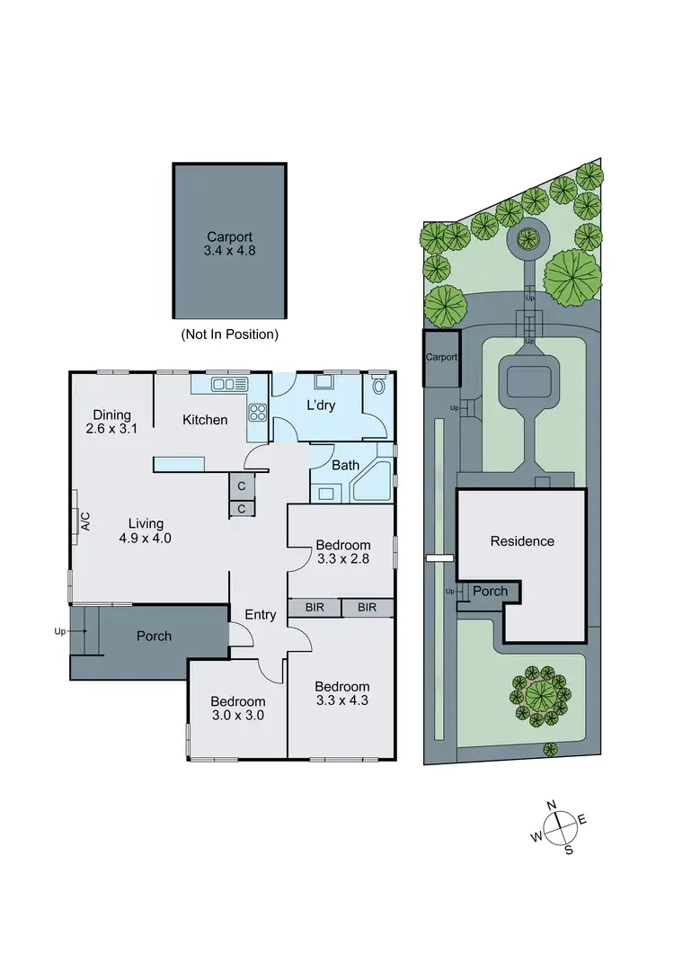 Floorplan of Homely house listing, 6 The Rialto, Malvern East VIC 3145