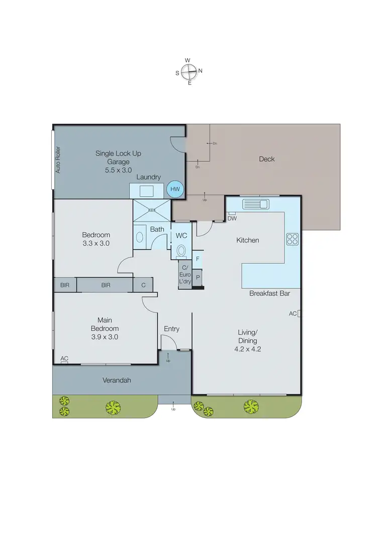 Floorplan of Homely unit listing, 1/15-19 Argus Street, Cheltenham VIC 3192