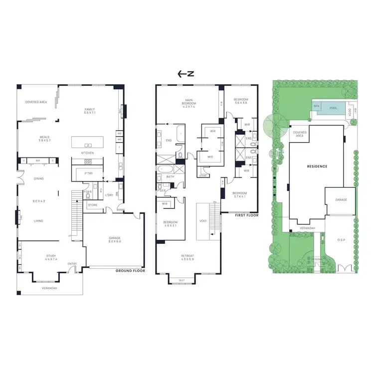 Floorplan of Homely house listing, 126 Dalgetty Road, Beaumaris VIC 3193