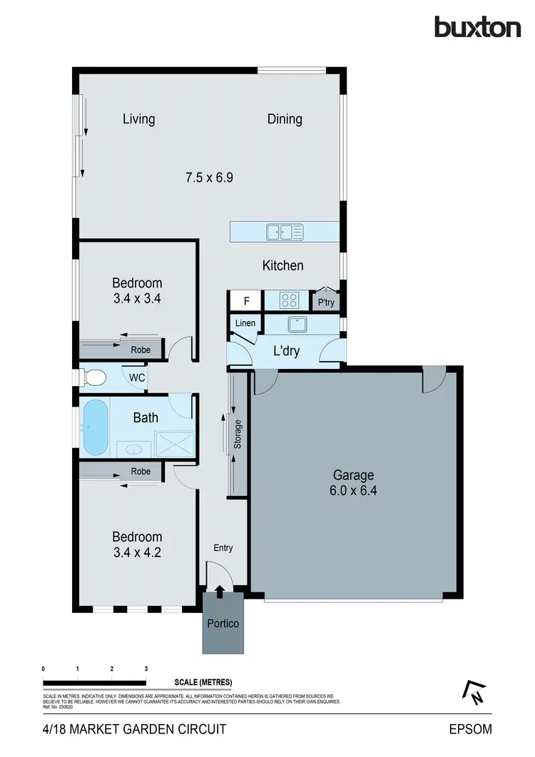 Floorplan of Homely house listing, 4/18 Market Garden Circuit, Epsom VIC 3551