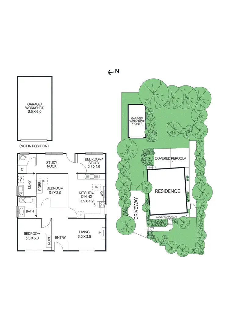 Floorplan of Homely house listing, 22 Alexander Street, Montmorency VIC 3094