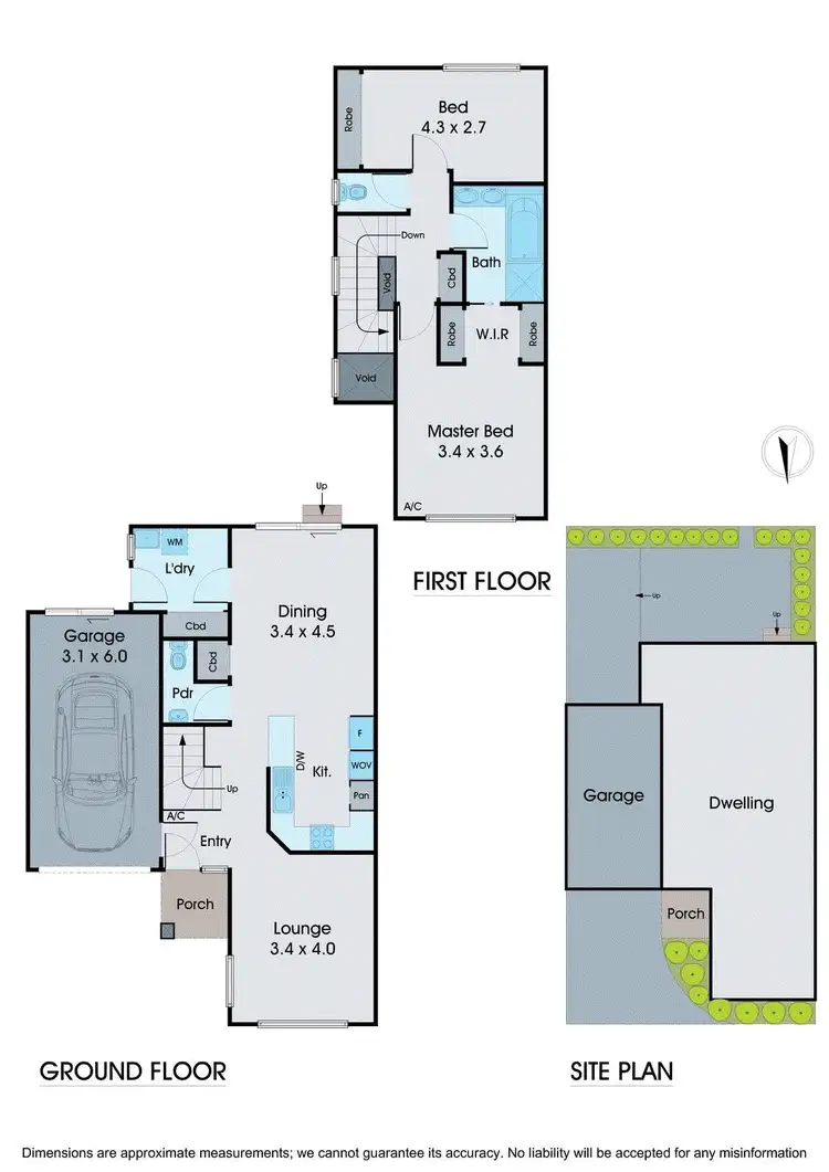 Floorplan of Homely townhouse listing, 2/55-57 Wetherby Road, Doncaster VIC 3108