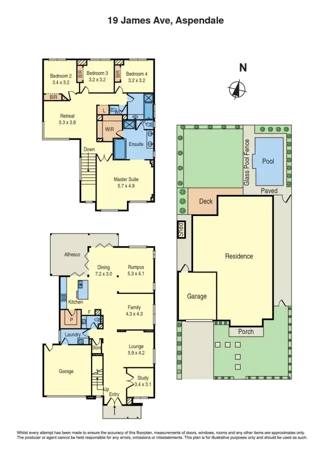 Floorplan of Homely house listing, 19 James Avenue, Aspendale VIC 3195