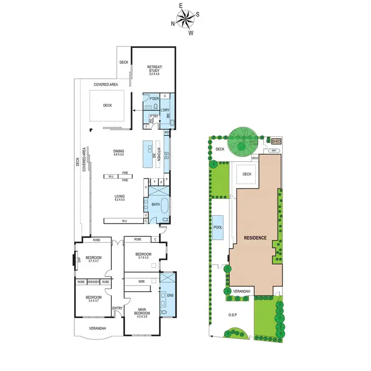 Floorplan of Homely house listing, 16 Capitol Avenue, Mckinnon VIC 3204