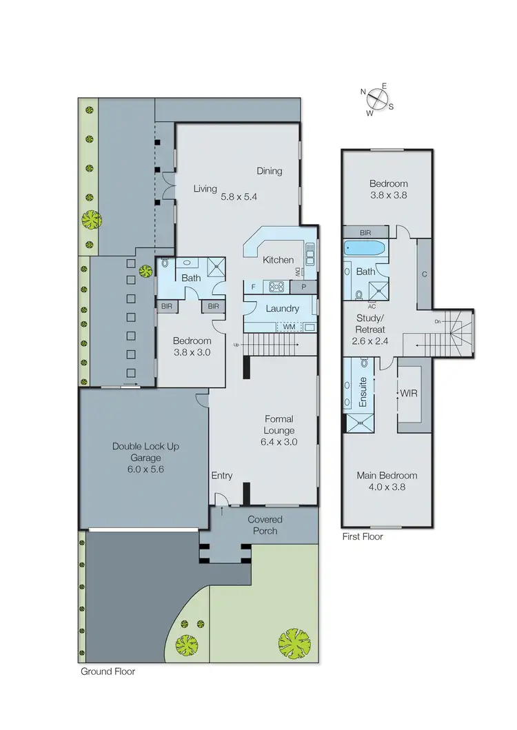 Floorplan of Homely townhouse listing, 1/12 Crawford Street, Cheltenham VIC 3192