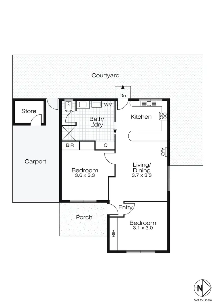 Floorplan of Homely house listing, 4/243 York Street, Ballarat East VIC 3350