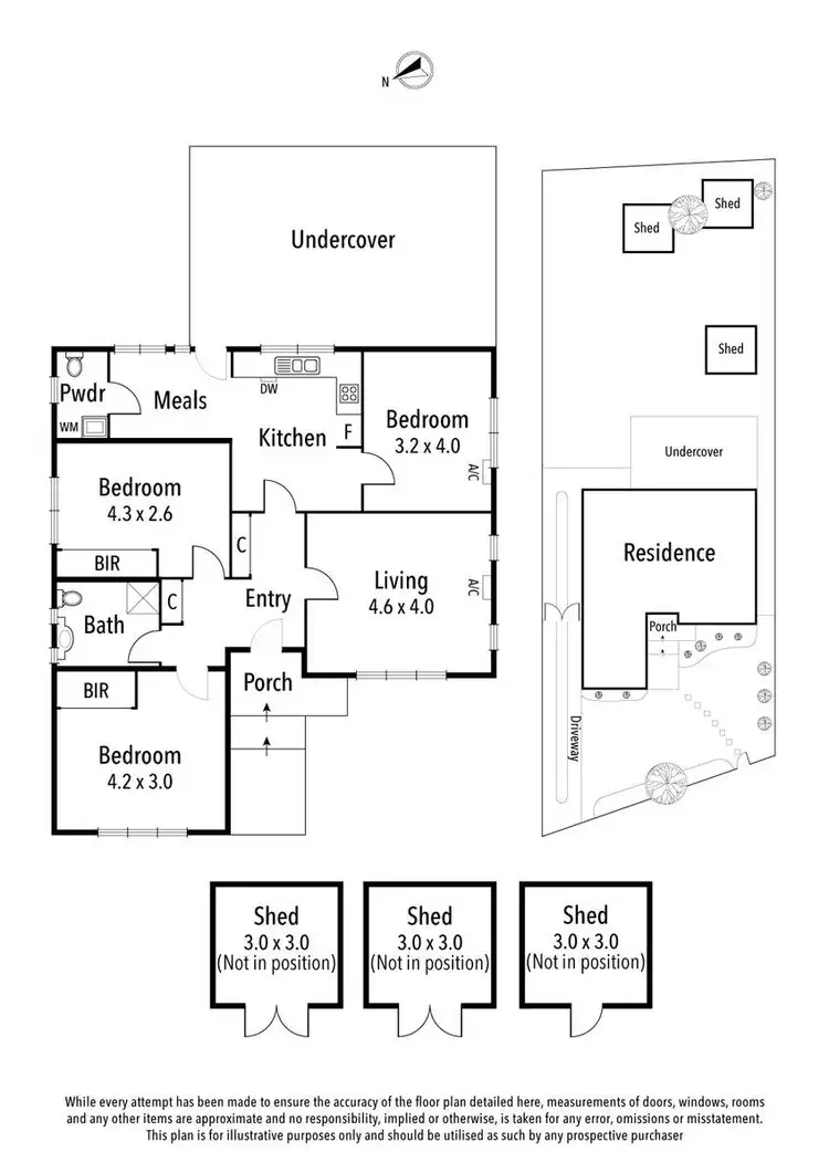 Floorplan of Homely house listing, 18 Edwin Street, Ivanhoe VIC 3079