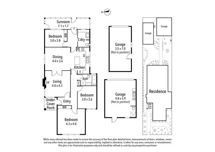 Floorplan of Homely house listing, 16 Bruce Street, Coburg VIC 3058