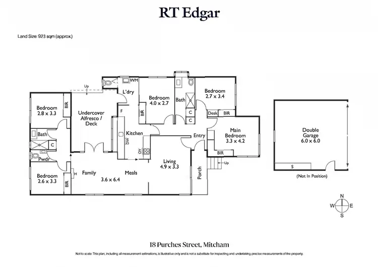 Floorplan of Homely house listing, 18 Purches Street, Mitcham VIC 3132