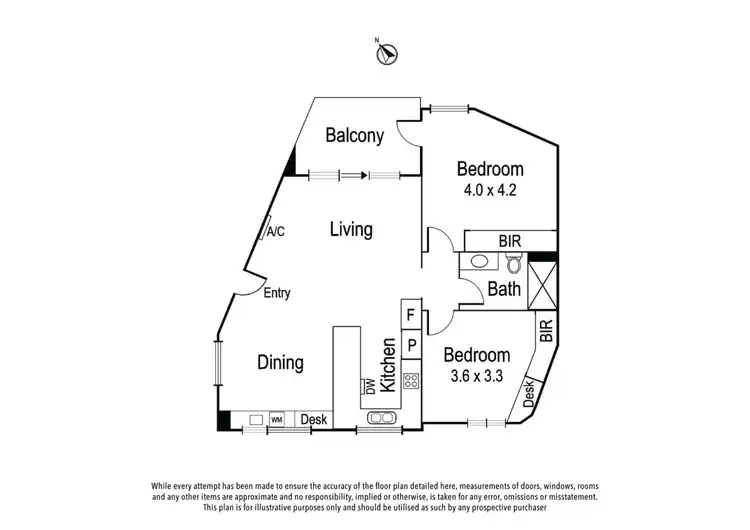 Floorplan of Homely apartment listing, 7/1A Burgundy Street, Heidelberg VIC 3084