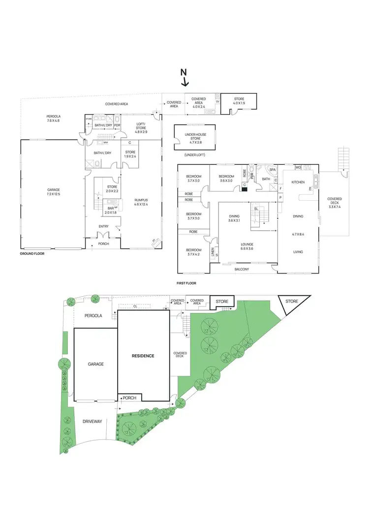 Floorplan of Homely house listing, 4 Rowan-Tree Court, Viewbank VIC 3084
