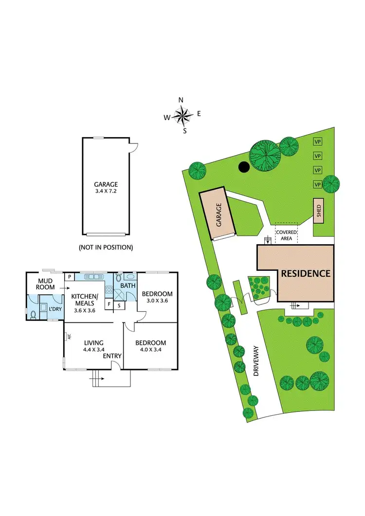 Floorplan of Homely house listing, 46 Coomalie Crescent, Heidelberg West VIC 3081