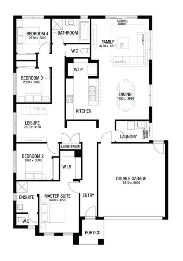 Floorplan of Homely house listing, 252 8759 Northern Highway Avenue, Echuca VIC 3564