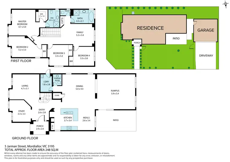 Floorplan of Homely house listing, 5 Jarman Street, Mordialloc VIC 3195