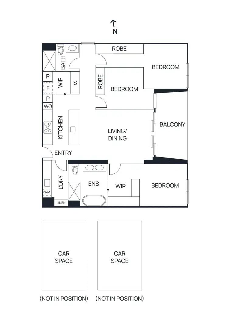 Floorplan of Homely apartment listing, 104A/6 Wamba Road, Ivanhoe East VIC 3079