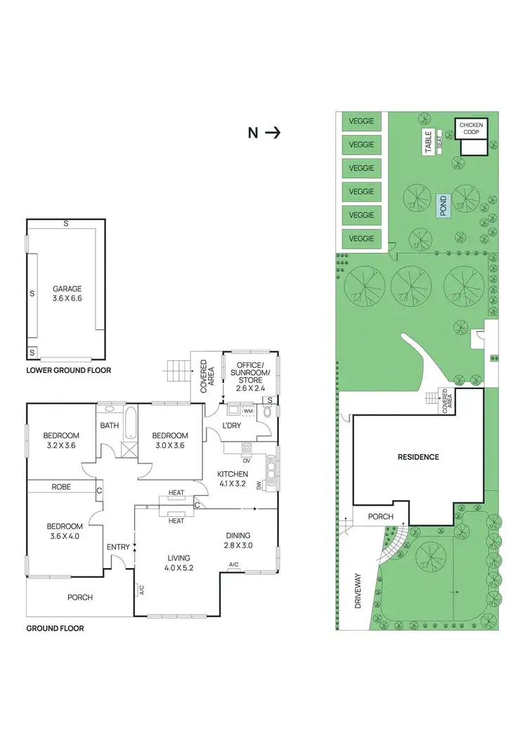Floorplan of Homely house listing, 61 Greensborough Road, Macleod VIC 3085