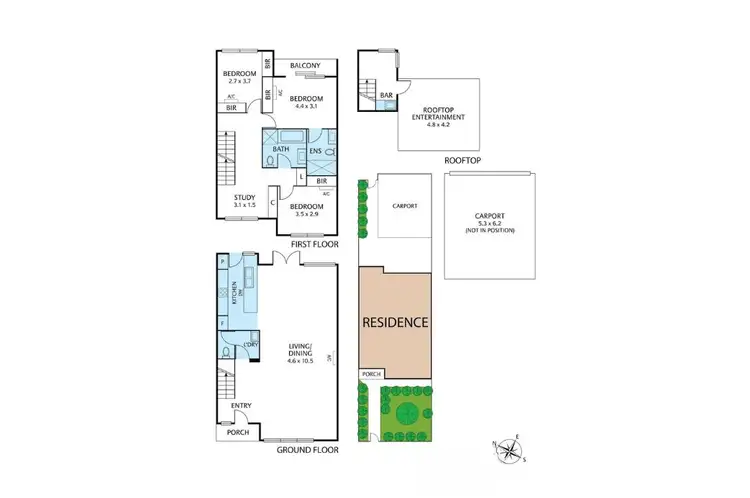Floorplan of Homely house listing, 152 Aitken Street, Williamstown VIC 3016