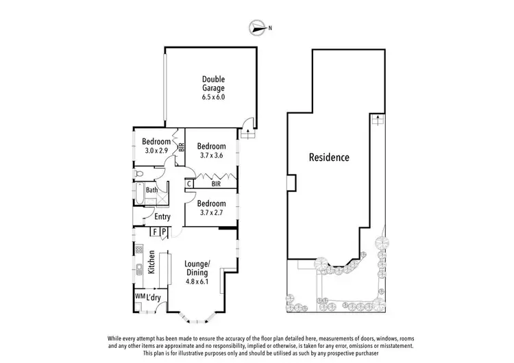 Floorplan of Homely unit listing, 5/121 Locksley Road, Ivanhoe VIC 3079