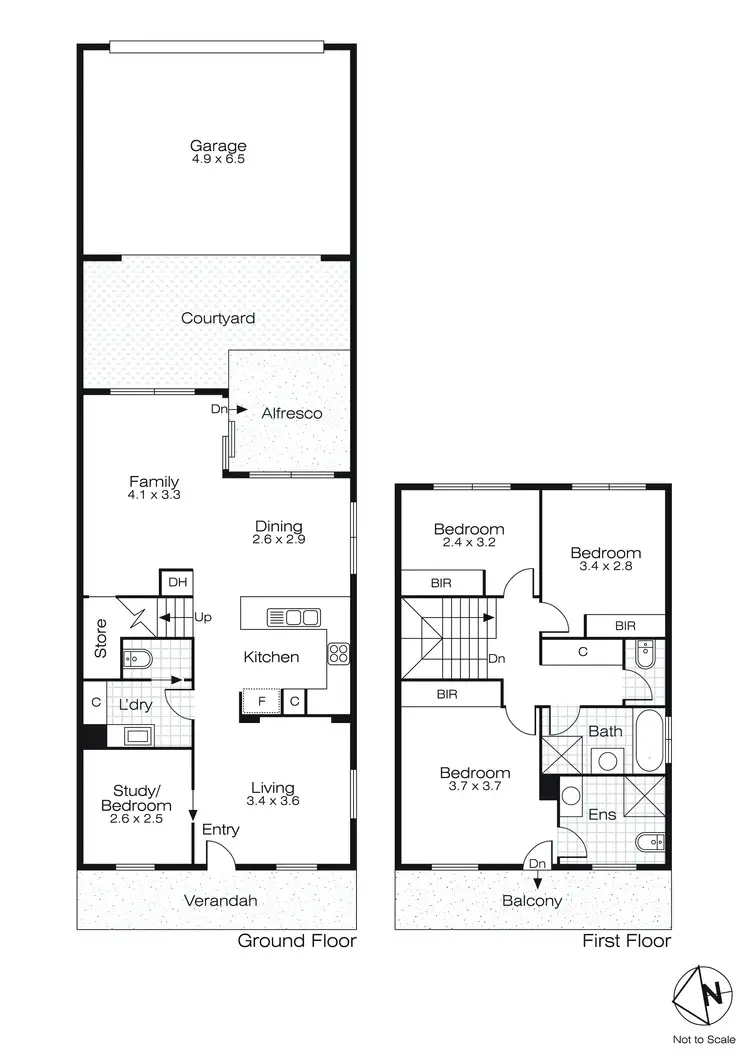 Floorplan of Homely house listing, 27 Monastery Drive, Wendouree VIC 3355