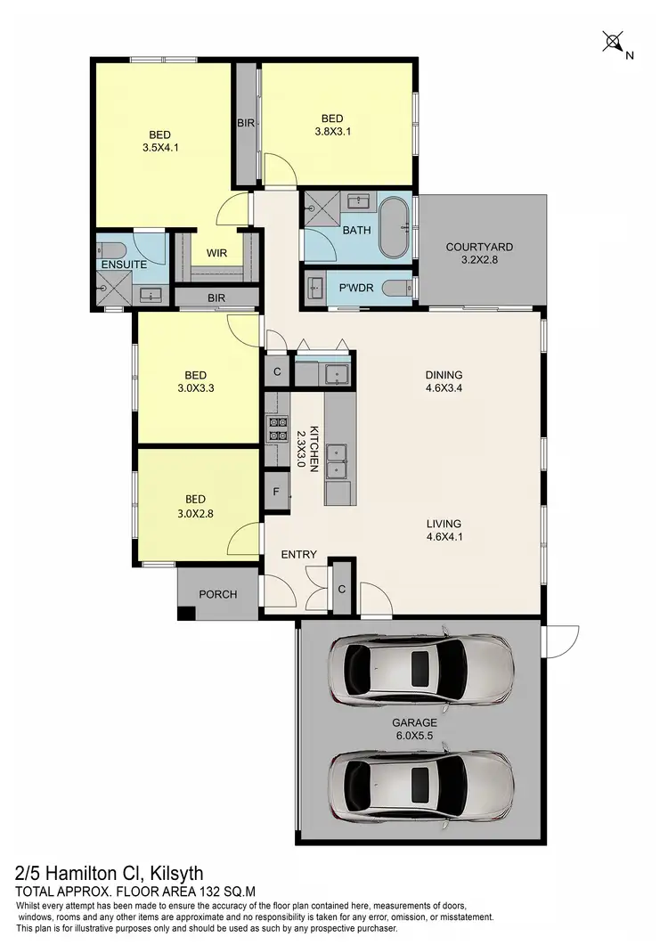 Floorplan of Homely house listing, 2/5 Hamilton Close, Kilsyth VIC 3137