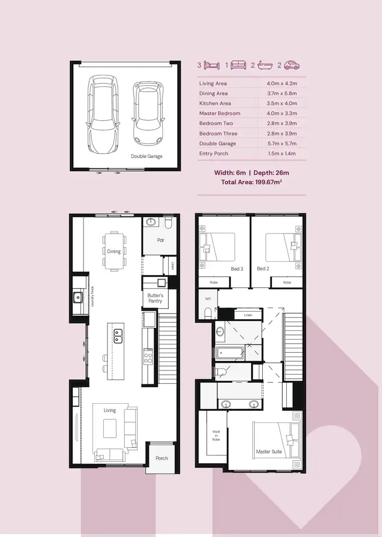 Floorplan of Homely house listing, 24 Bluegum Way, Oakden SA 5086