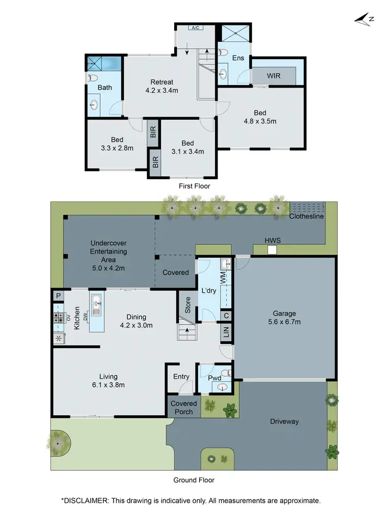 Floorplan of Homely townhouse listing, 7 Morgan Street, Parkdale VIC 3195