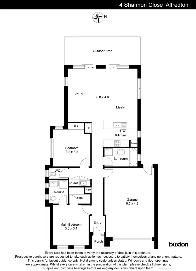Floorplan of Homely house listing, 4 Shannon Close, Alfredton VIC 3350