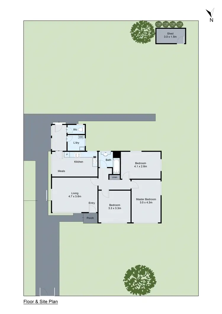 Floorplan of Homely house listing, 12 Derna Road, Ashburton VIC 3147