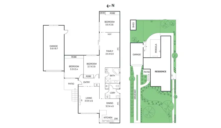 Floorplan of Homely house listing, 48 Sharpes Road, Watsonia North VIC 3087
