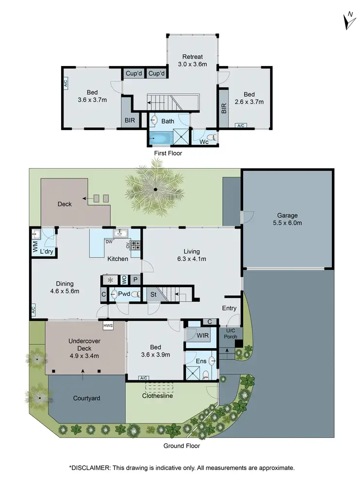 Floorplan of Homely townhouse listing, 11/11-15 The Deviation, Wheelers Hill VIC 3150